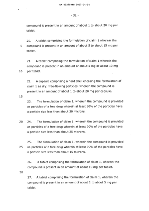 Document de brevet canadien 2379948. Revendications 20061224. Image 4 de 5