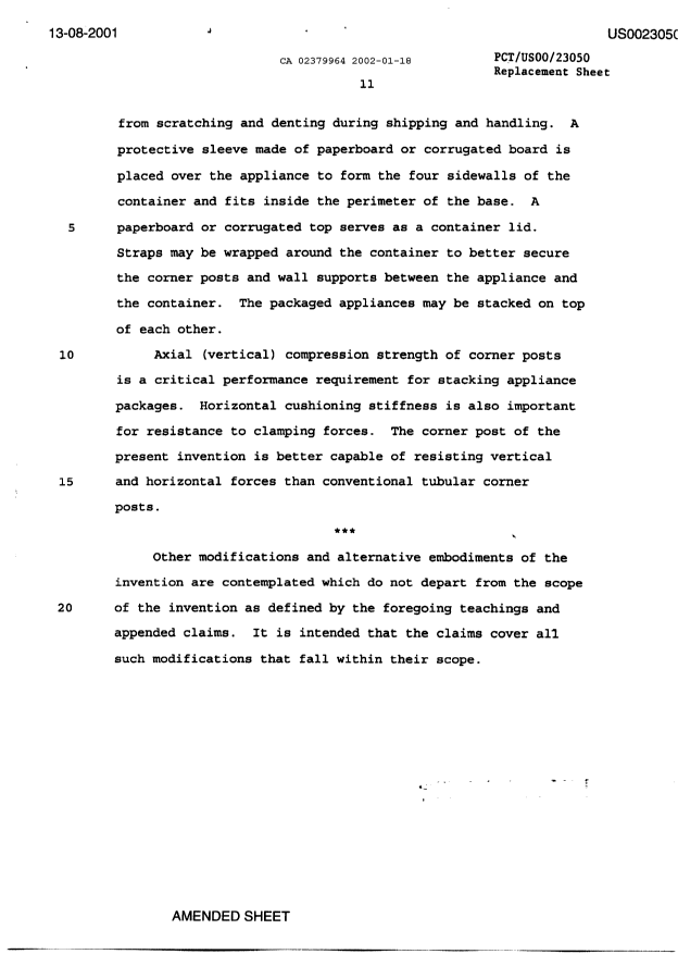 Canadian Patent Document 2379964. Description 20020118. Image 11 of 11