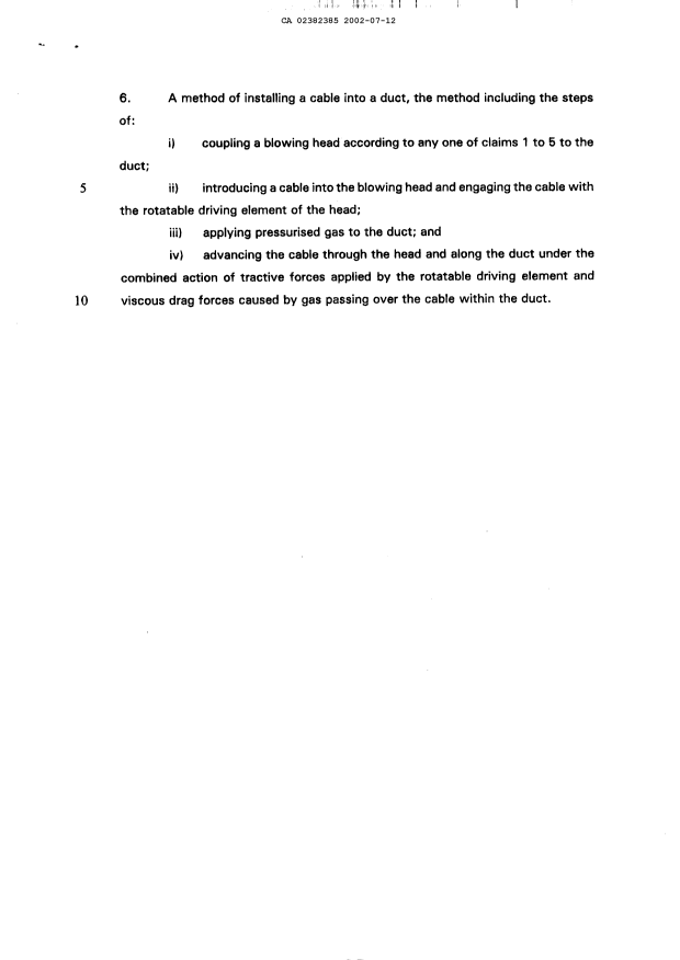 Canadian Patent Document 2382385. Prosecution-Amendment 20020712. Image 3 of 3