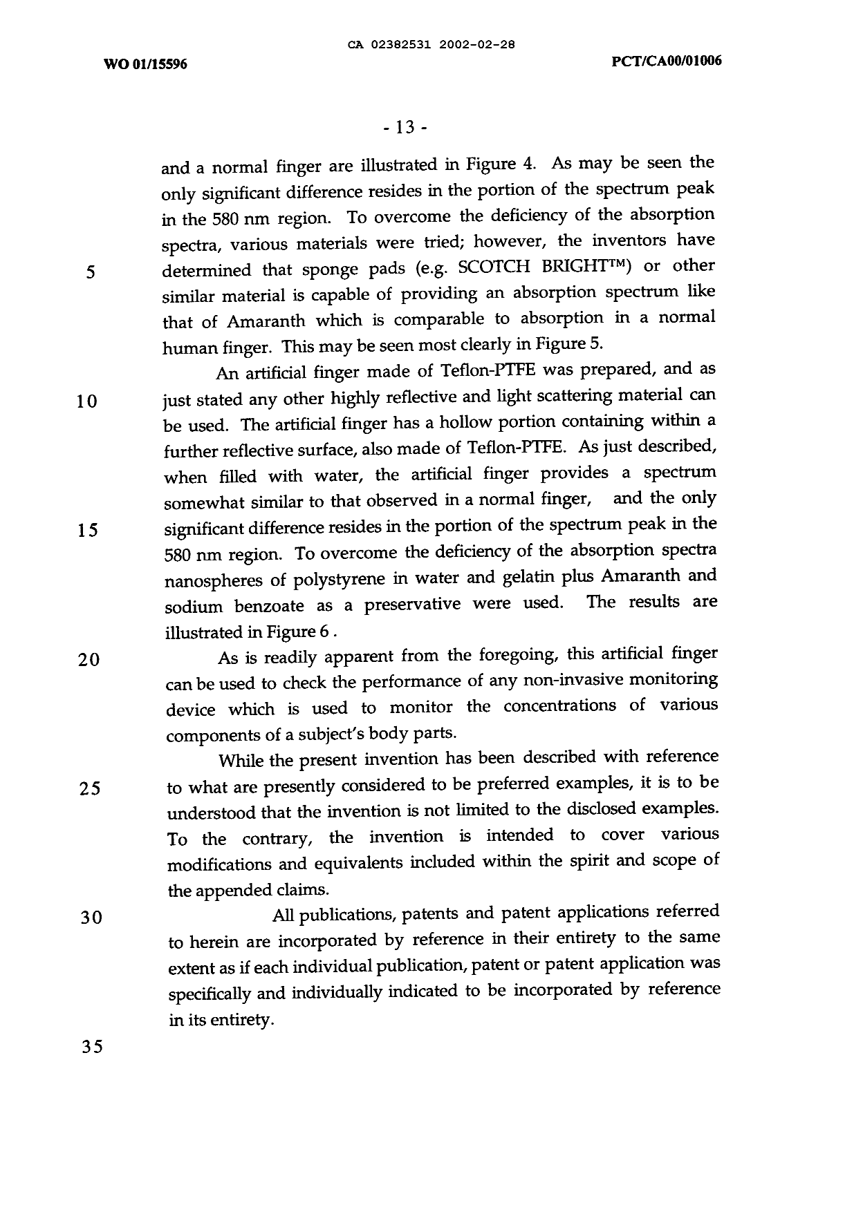 Canadian Patent Document 2382531. Description 20020228. Image 13 of 13