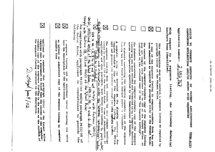 Canadian Patent Document 2382767. Prosecution-Amendment 20020604. Image 1 of 1