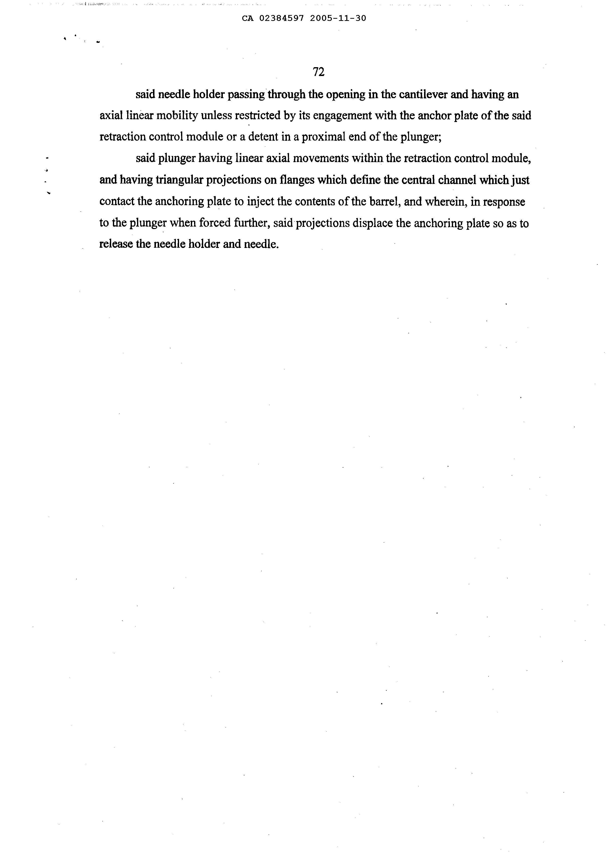 Canadian Patent Document 2384597. Claims 20041230. Image 37 of 37