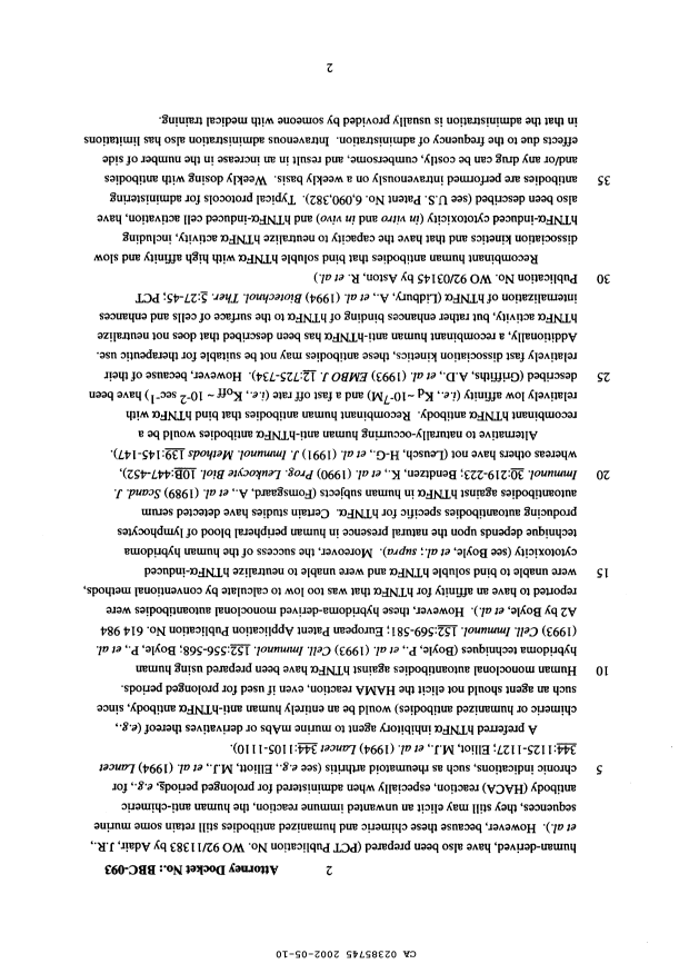 Canadian Patent Document 2385745. Description 20061211. Image 2 of 51