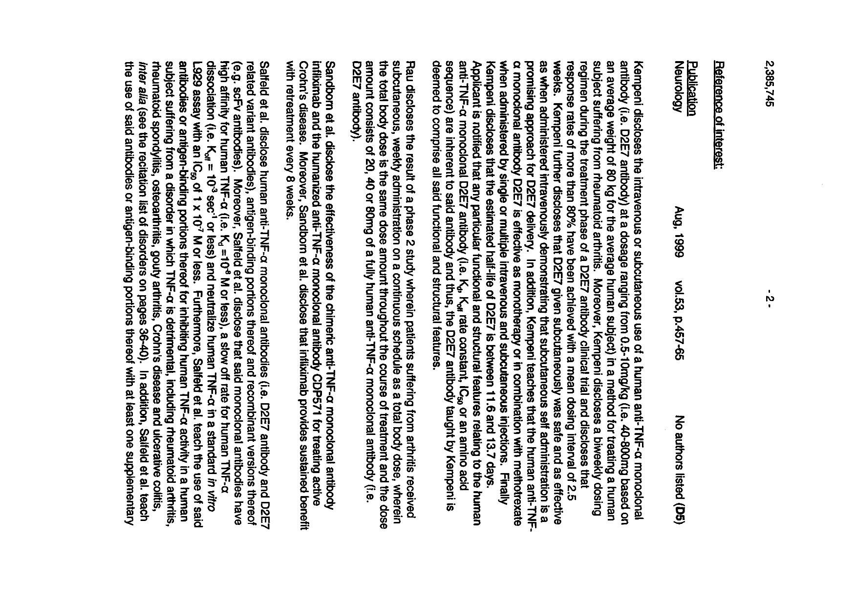 Document de brevet canadien 2385745. Poursuite-Amendment 20101222. Image 2 de 16