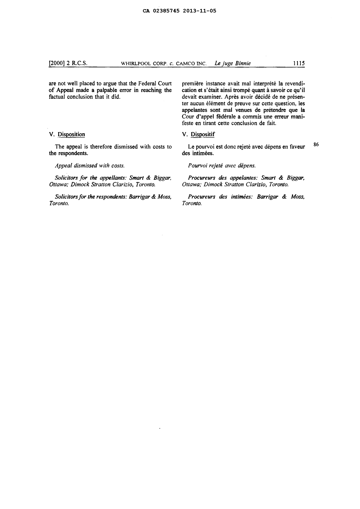 Canadian Patent Document 2385745. Prosecution-Amendment 20121205. Image 167 of 168