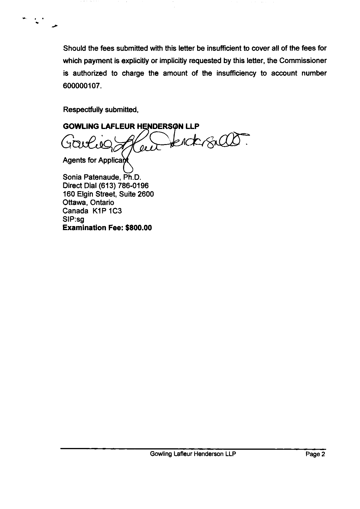 Canadian Patent Document 2387177. Prosecution-Amendment 20070514. Image 2 of 2