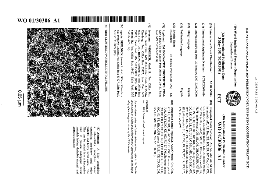 Document de brevet canadien 2387482. Abrégé 20020415. Image 1 de 1