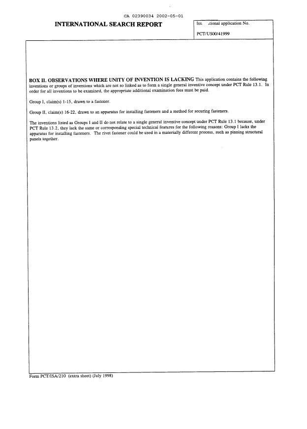 Document de brevet canadien 2390034. PCT 20020501. Image 4 de 4