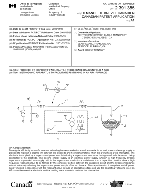 Document de brevet canadien 2391385. Page couverture 20011218. Image 1 de 1