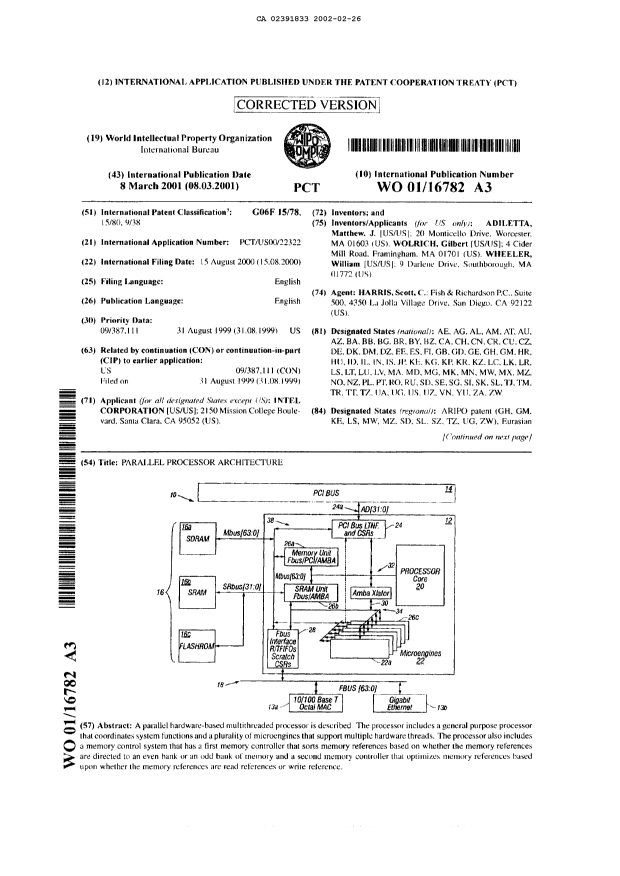 Canadian Patent Document 2391833. PCT 20020226. Image 4 of 5