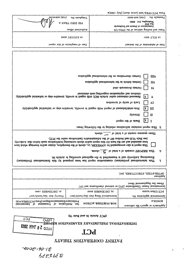 Canadian Patent Document 2395279. PCT 20020621. Image 1 of 5