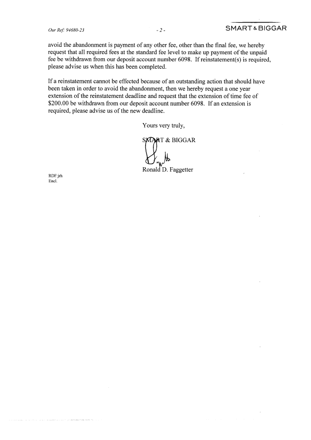 Document de brevet canadien 2396263. Cession 20110615. Image 2 de 25
