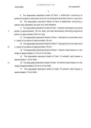 Document de brevet canadien 2396788. Revendications 20020705. Image 2 de 2