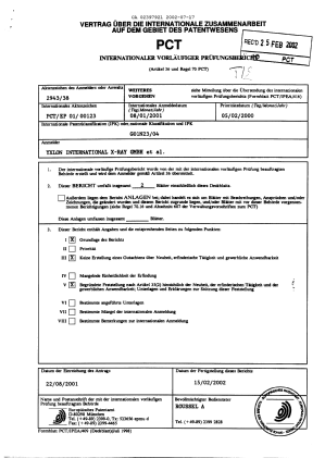 Document de brevet canadien 2397921. PCT 20011217. Image 1 de 7