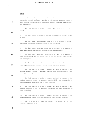 Document de brevet canadien 2400826. Revendications 20060116. Image 1 de 3