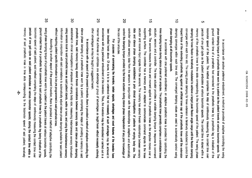 Canadian Patent Document 2405356. Description 20100618. Image 2 of 31