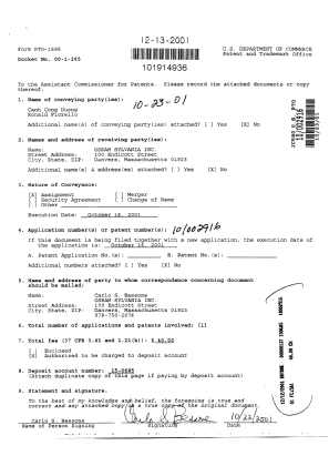 Canadian Patent Document 2405398. Assignment 20020926. Image 6 of 7