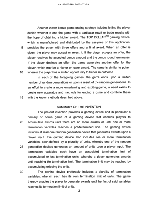 Canadian Patent Document 2405640. Description 20050729. Image 2 of 49