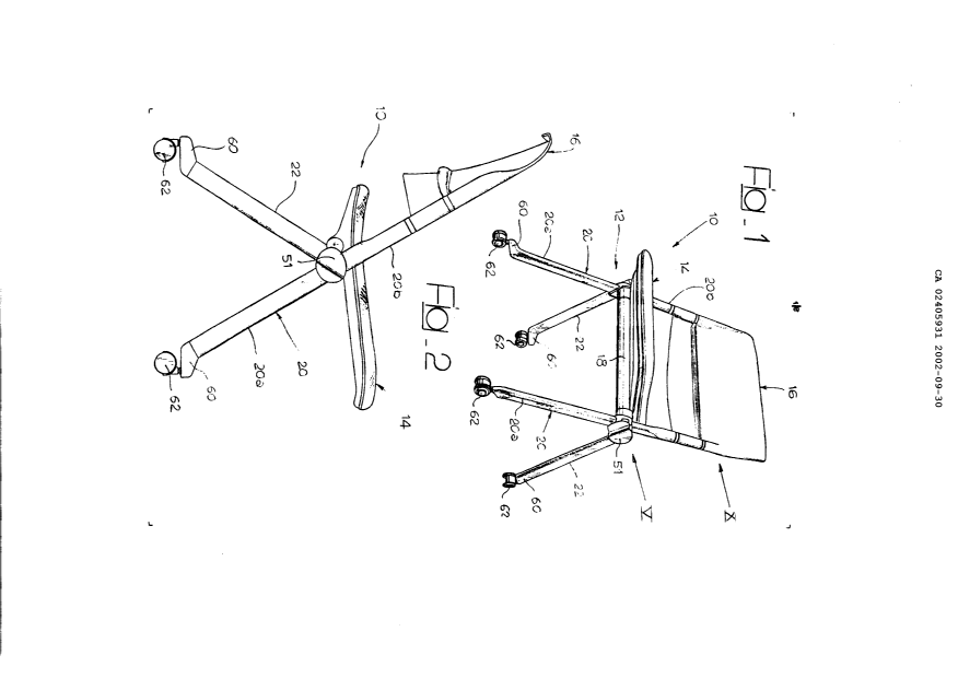 Canadian Patent Document 2405931. Drawings 20020930. Image 1 of 8