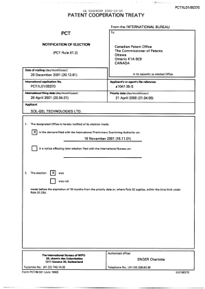 Document de brevet canadien 2406008. PCT 20021015. Image 1 de 17