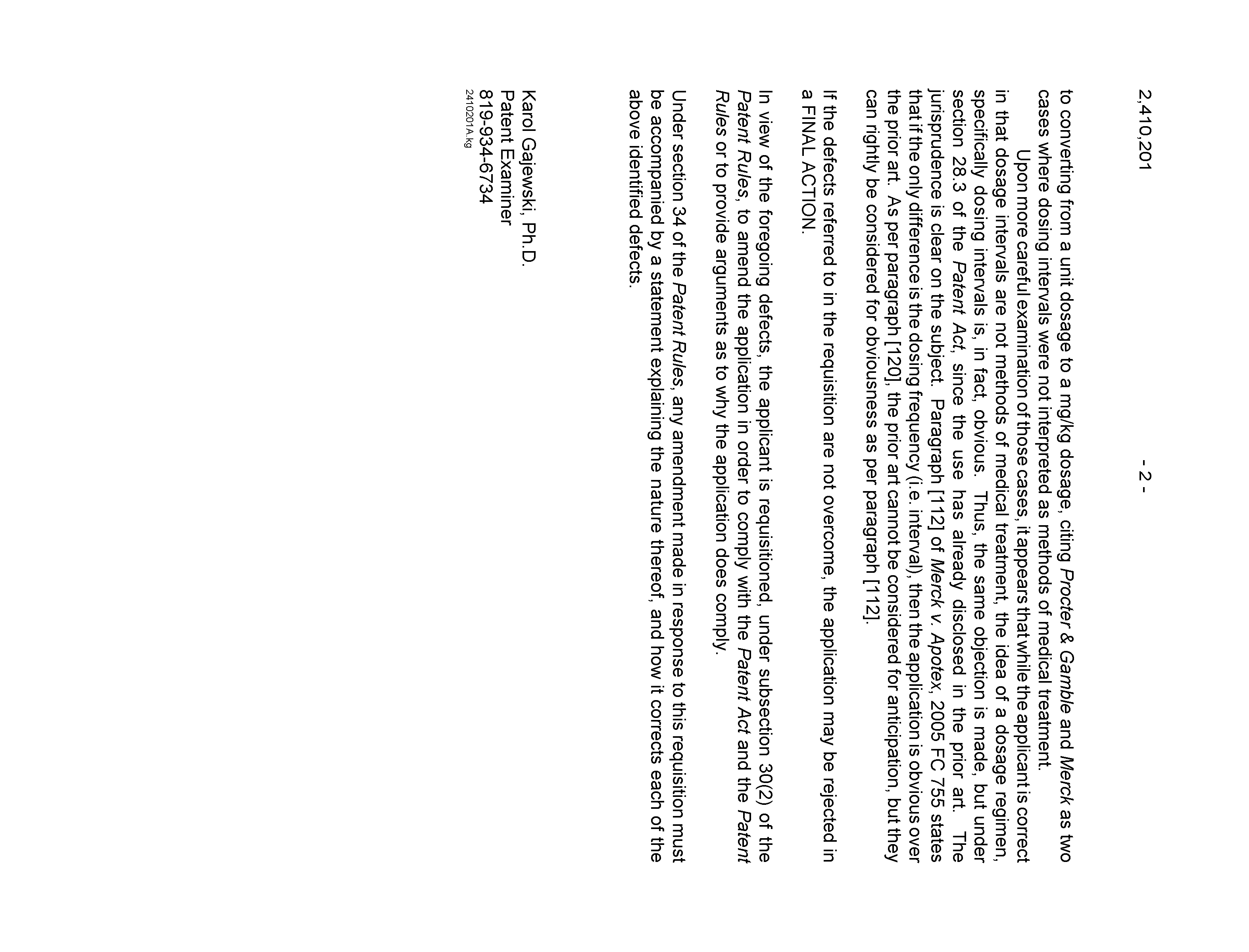 Canadian Patent Document 2410201. Prosecution-Amendment 20081204. Image 2 of 2