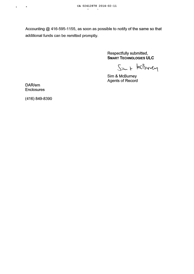 Document de brevet canadien 2412878. Poursuite-Amendment 20140211. Image 2 de 35