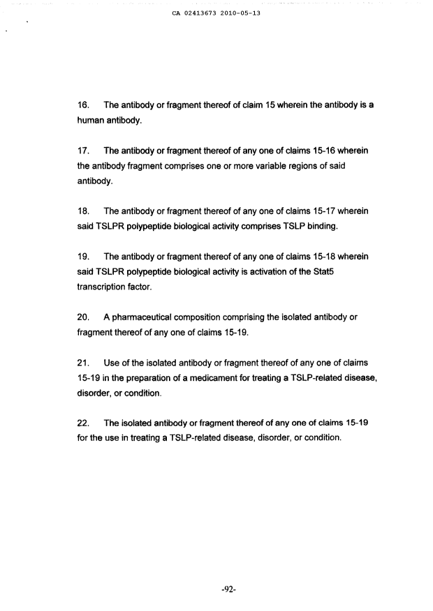 Document de brevet canadien 2413673. Revendications 20100513. Image 3 de 3