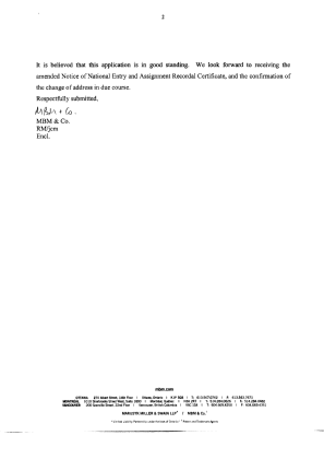 Canadian Patent Document 2415932. Correspondence 20040210. Image 2 of 3