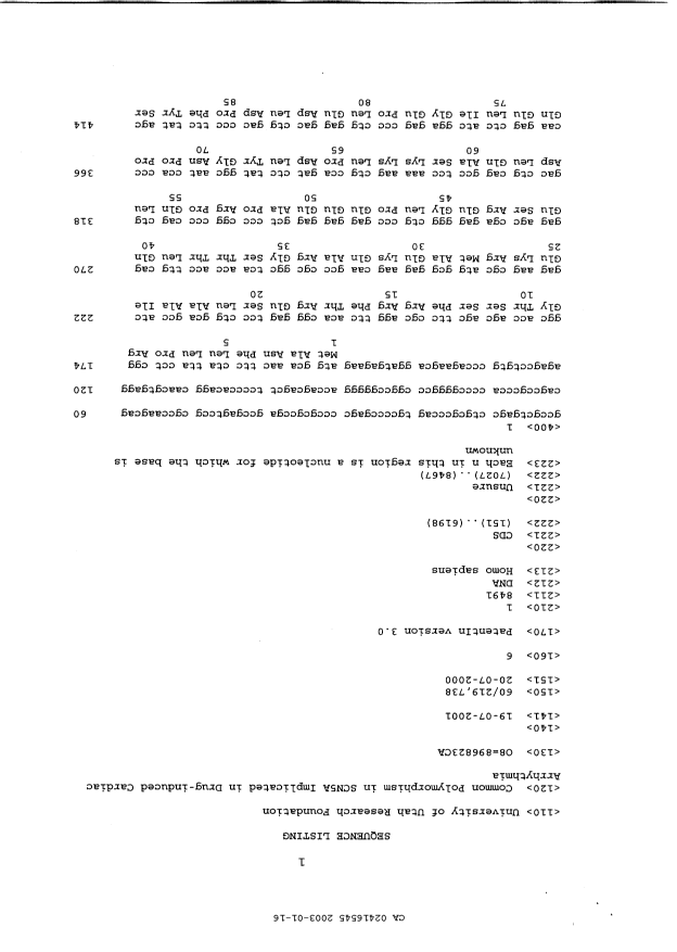 Document de brevet canadien 2416545. Poursuite-Amendment 20021216. Image 3 de 3