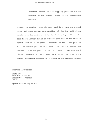 Document de brevet canadien 2417003. Revendications 20041219. Image 17 de 17