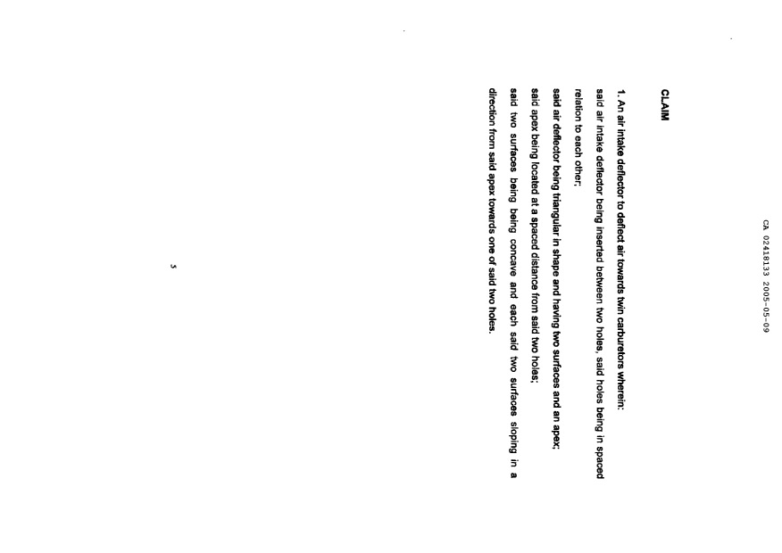 Document de brevet canadien 2418133. Revendications 20050509. Image 1 de 1