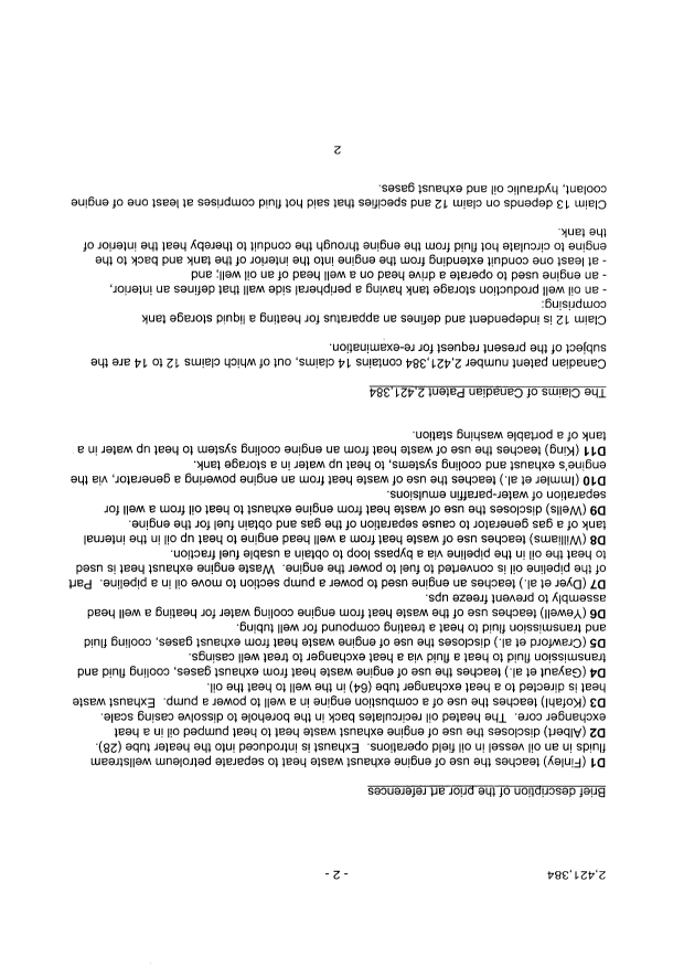 Document de brevet canadien 2421384. Poursuite-Amendment 20111206. Image 2 de 7