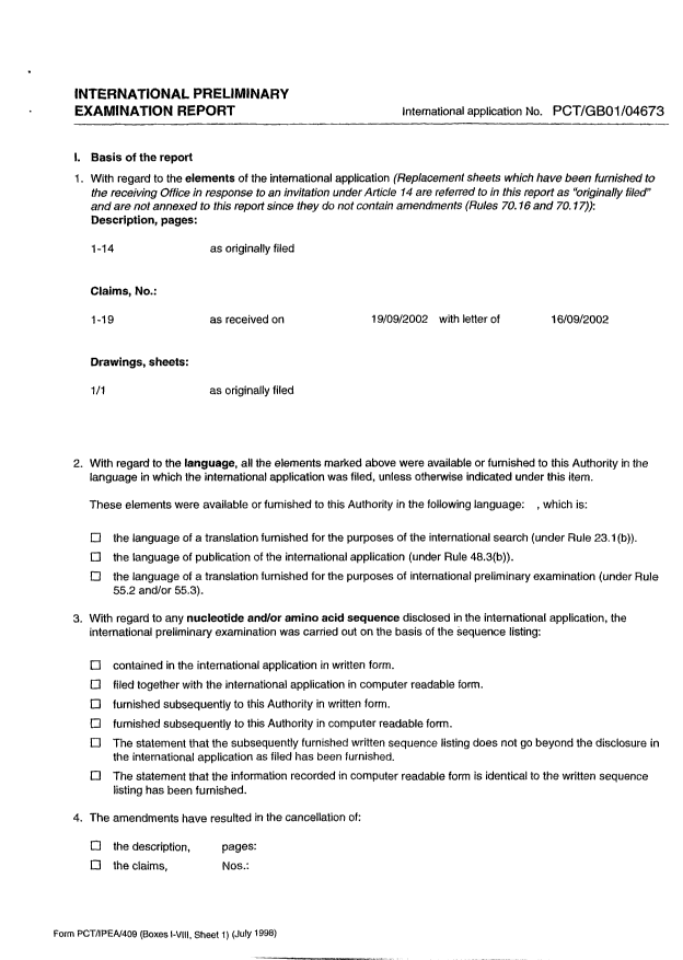 Document de brevet canadien 2422761. PCT 20030318. Image 2 de 5