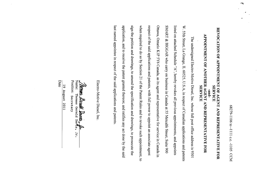 Canadian Patent Document 2423646. Correspondence 20110913. Image 2 of 3