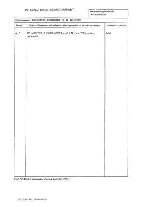 Document de brevet canadien 2423973. PCT 20030326. Image 6 de 6