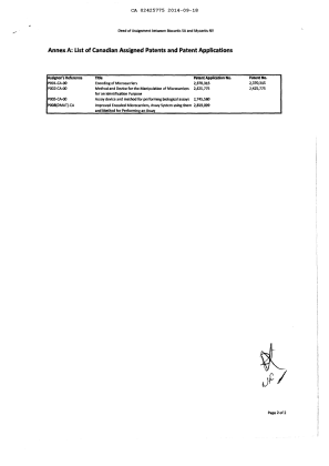 Document de brevet canadien 2425775. Cession 20140918. Image 4 de 4