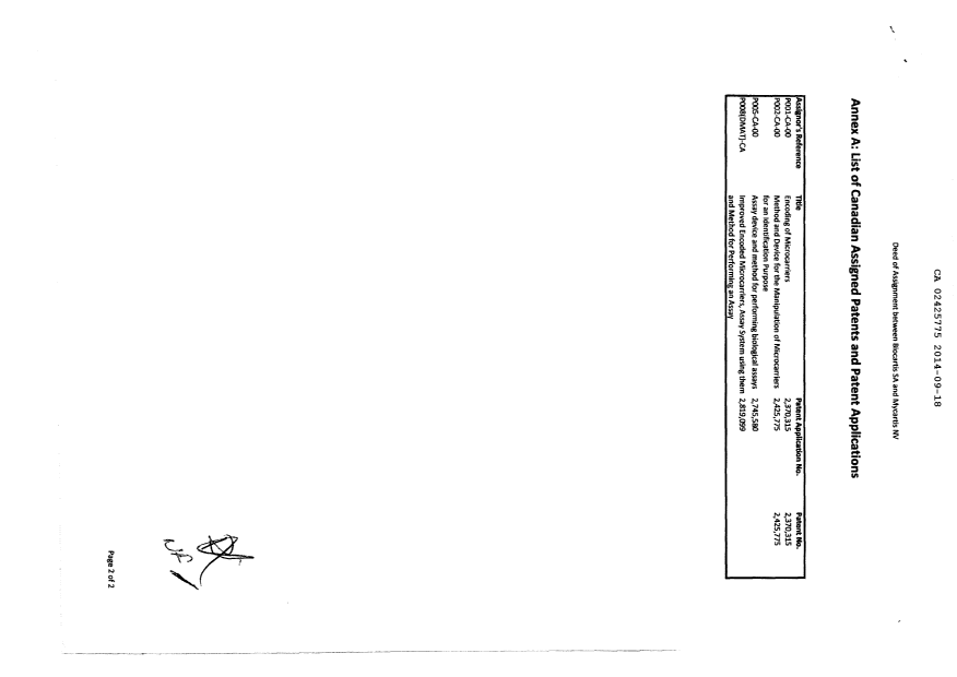 Document de brevet canadien 2425775. Cession 20140918. Image 4 de 4