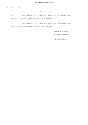 Canadian Patent Document 2427057. Prosecution-Amendment 20090120. Image 20 of 20