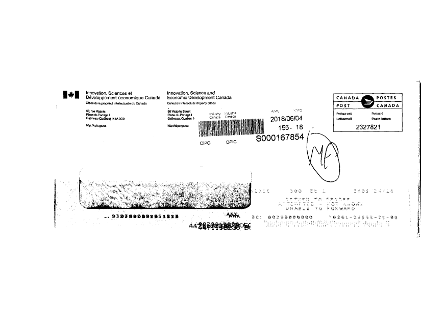 Canadian Patent Document 2428621. Returned mail 20180604. Image 2 of 2