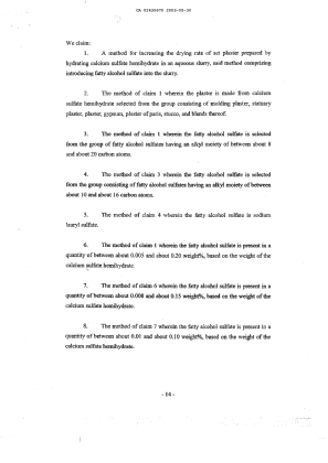 Document de brevet canadien 2430670. Revendications 20030530. Image 1 de 3