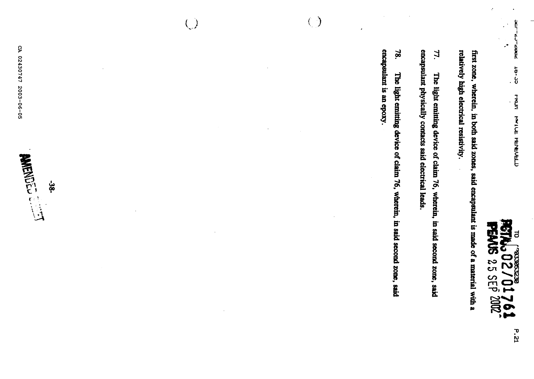 Canadian Patent Document 2430747. Claims 20021205. Image 9 of 9