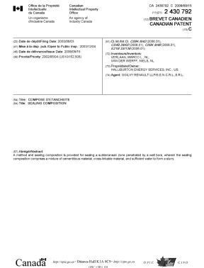 Document de brevet canadien 2430792. Page couverture 20090825. Image 1 de 1
