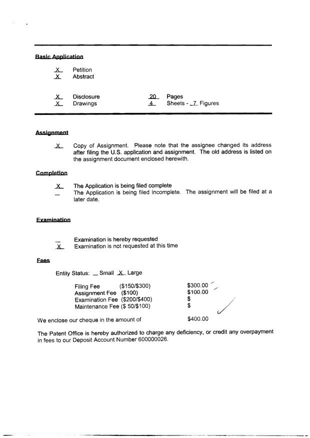Document de brevet canadien 2431838. Cession 20030606. Image 2 de 9