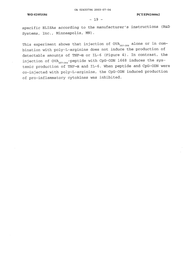 Canadian Patent Document 2433794. Description 20030704. Image 19 of 20