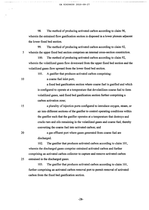 Document de brevet canadien 2436630. Revendications 20100927. Image 12 de 12