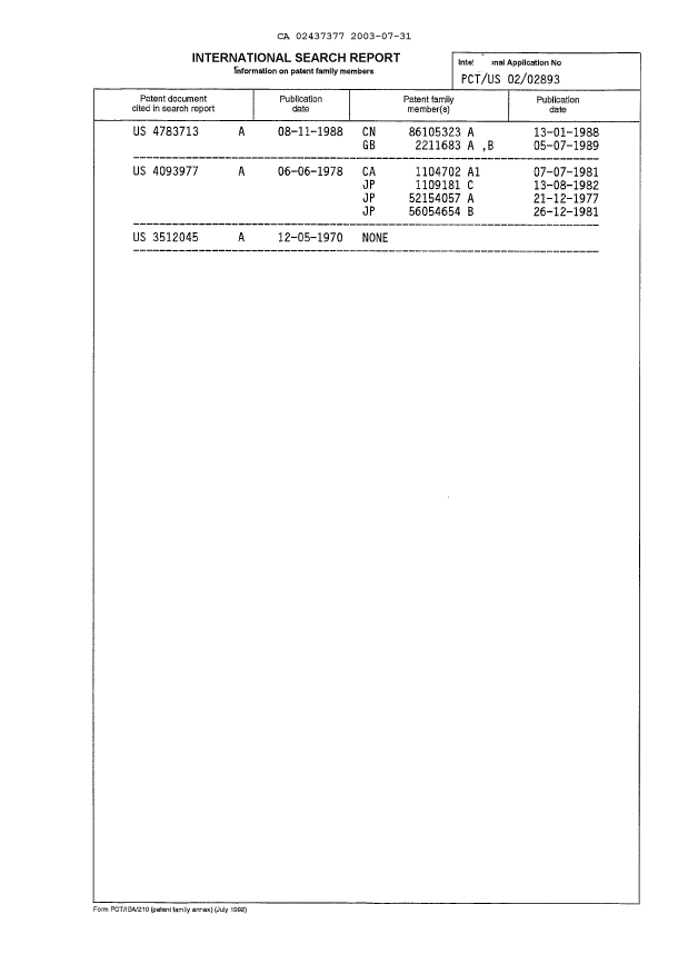 Document de brevet canadien 2437377. PCT 20030731. Image 6 de 6