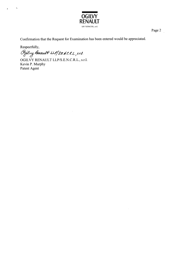 Document de brevet canadien 2438942. Poursuite-Amendment 20070208. Image 2 de 2