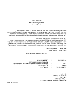 Canadian Patent Document 2440764. Correspondence 20021210. Image 1 of 1