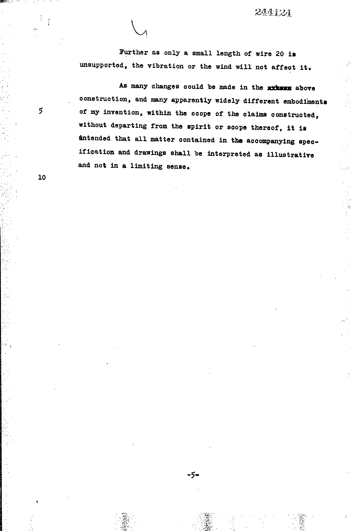 Document de brevet canadien 244124. Description 19951104. Image 4 de 4