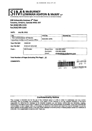 Canadian Patent Document 2444338. Prosecution-Amendment 20110729. Image 12 of 12